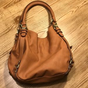 NWOT Merona Faux Leather Satchel Purse